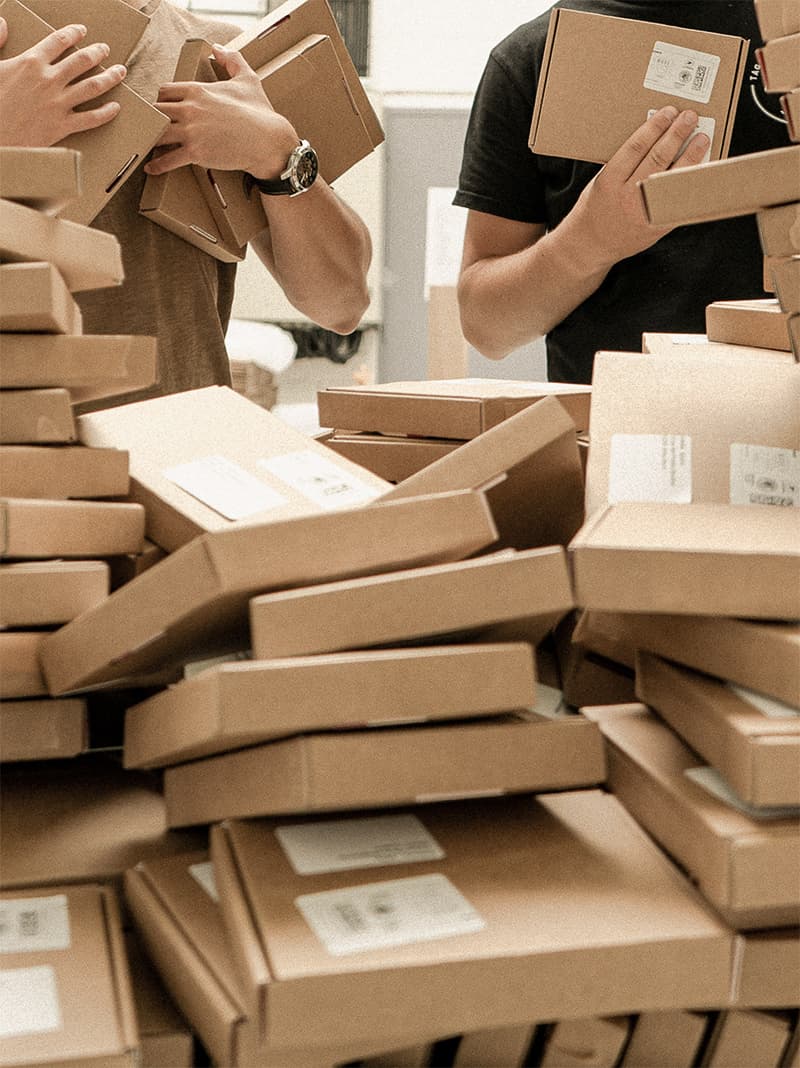 Verzending naar meerdere locaties